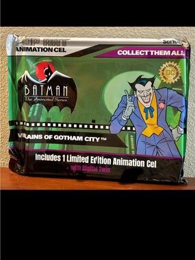 Batman Collectible Pop Art Animation Cel - Green & Black